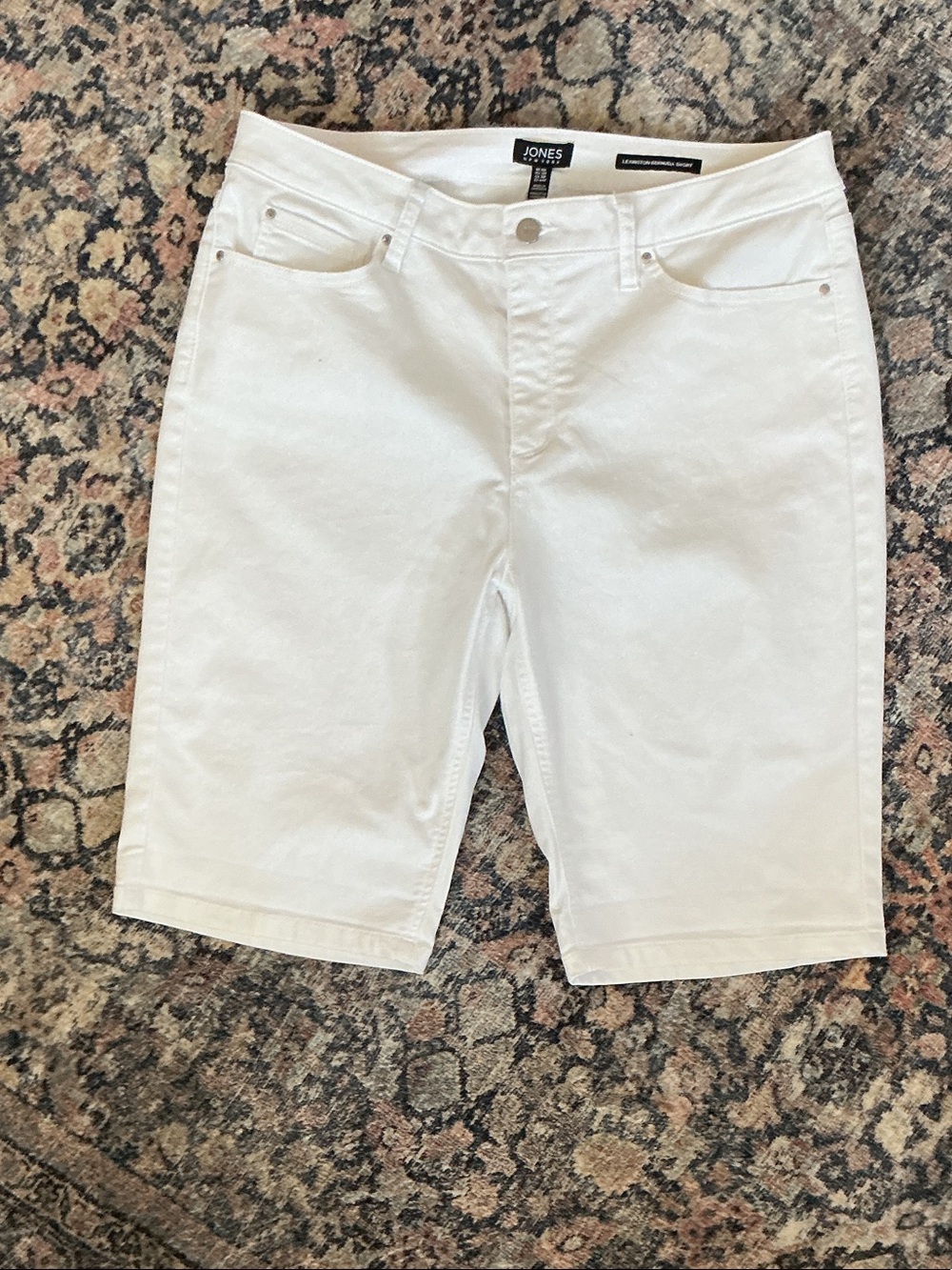 Jones New York White Men's Denim Shorts